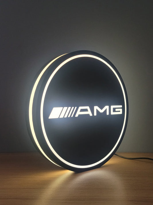 Mercedes-AMG LED Light Sign