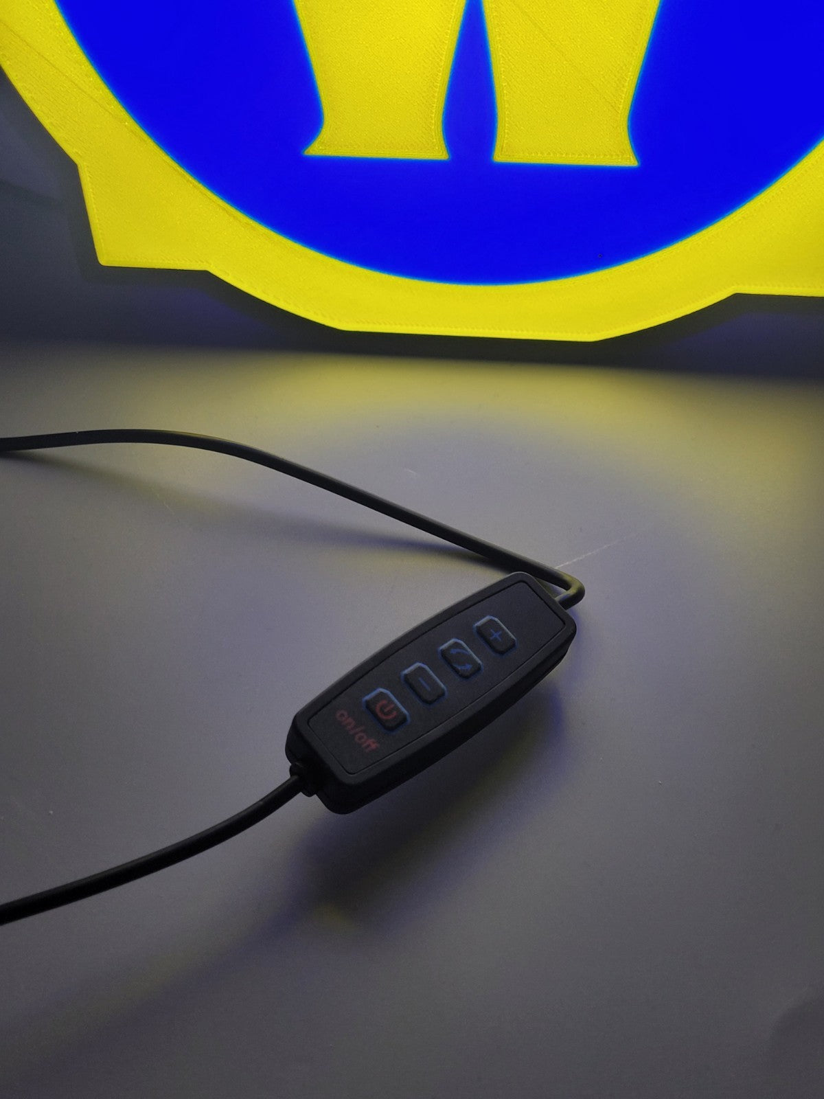 World Of War Warcraft LED Light Sign