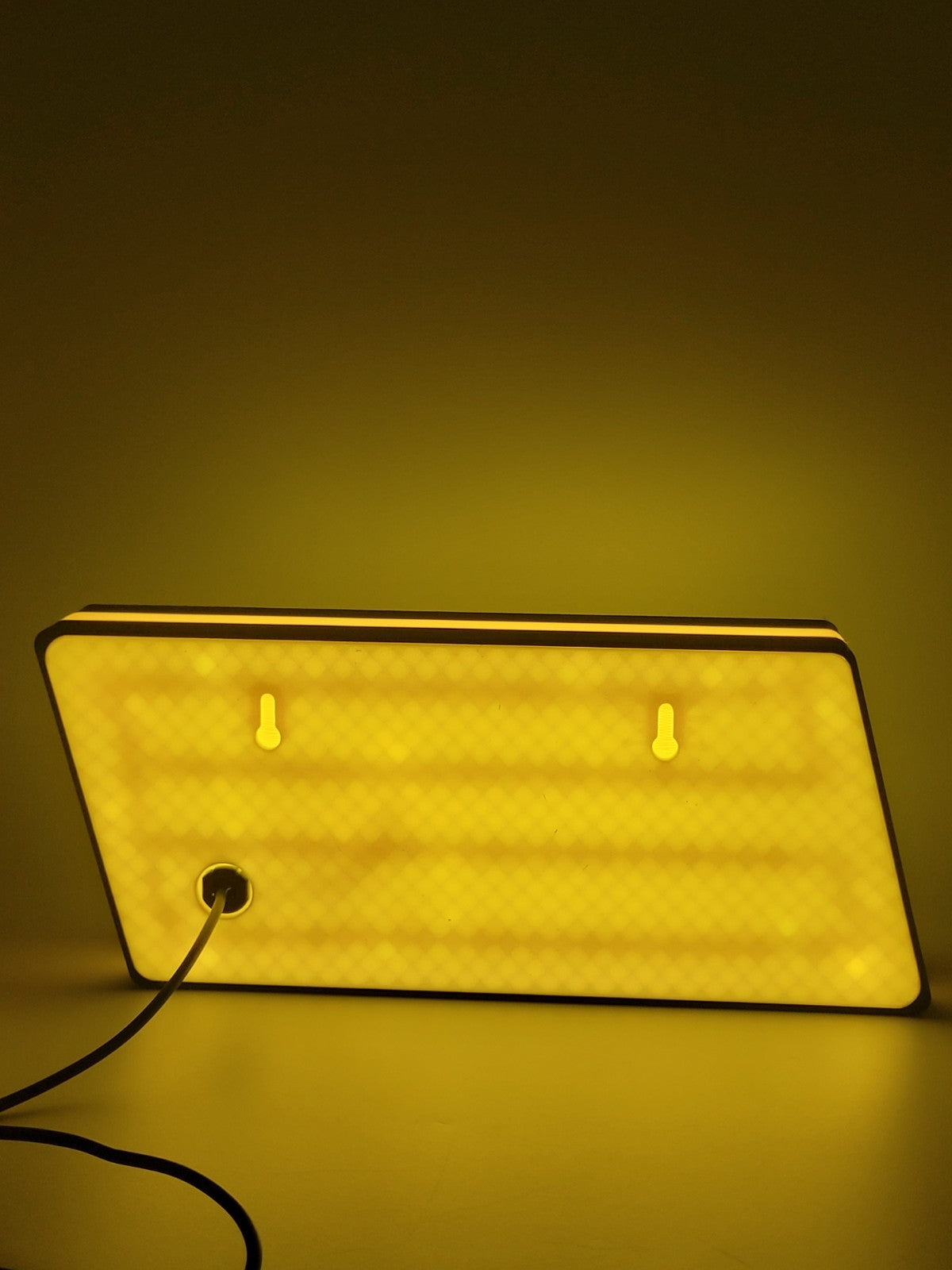 Fallout Yellow LED Light Sign